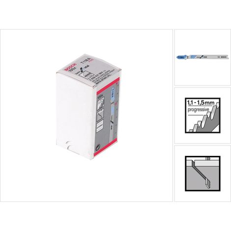 Bosch Stichsägeblatt T 118 A VE à 100 Stück Basic for Metal