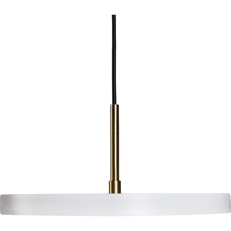 Pendant Lamp LED White Steel Modern Style Office Dining Room Hanging Lighting EVENLODE (1/5)