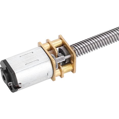 DC6V/DC12V T5160MM N20 Reduziergetriebe mit langer Abtriebswelle und DC12V 400 U/min Getriebemotor (1/5)