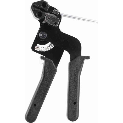 Herramienta de tensión duradera para bridas de cables de acero inoxidable, tensión ajustable, adecuada para bridas autoblocantes y conductores. (1/5)