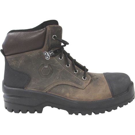 Chaussures hautes Bison Top B0771 - Marron/Noir- pointure 39 - Base Protection