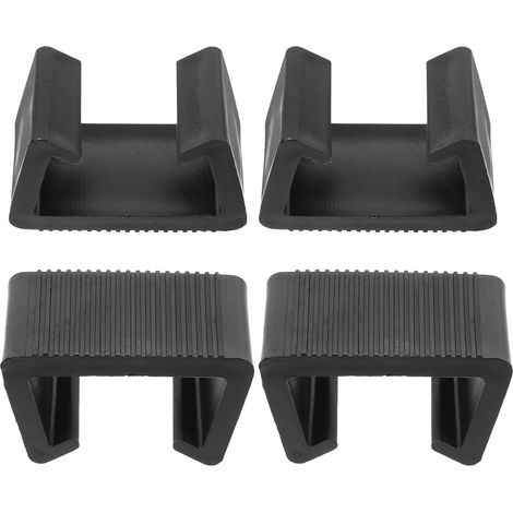 Healeved Lot de 4 clips fixation en plastique pour canapés rotin, résistants à la rupture et offrant