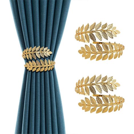 Juego de 2 sujetadores magnéticos para cortinas - Para habitaciones infantiles y de niñas (1/5)