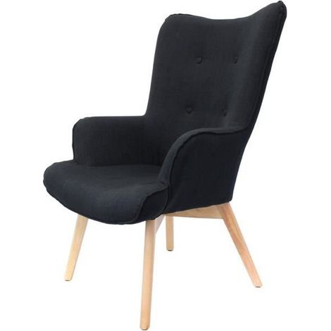 Fauteuil de salon design scandinave HELSINKI