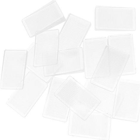 de 16 cales de nivellement transparentes en caoutchouc pour (1/5)