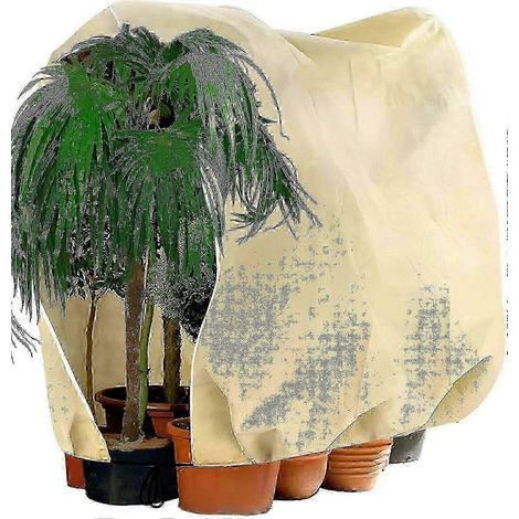 Housse anti-gel pour plantes 2026, extra épaisse, avec cordon de serrage, pour arbustes et arbres, 120 x 180 cm, 1 pièce (1/5)