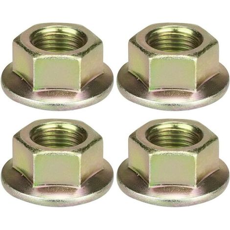 Lot De 4 Écrous De Lame De Broche 712-0417A Compatibles Avec 753-05549 912-0417A Pour Tondeuse À Gazon, Tracteur De Jardin, Tondeuse Tournante, Pièces De Rechange