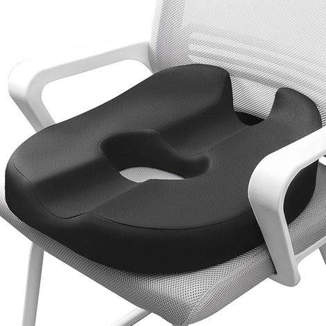 Coussin en forme de donut pour le coccyx, coussin de siège pour prostate, sciatique, plancher pelvien, ulcères de pression, grossesse, chirurgie périnéale, coussin de chaise en mousse à mémoire de (1/5)