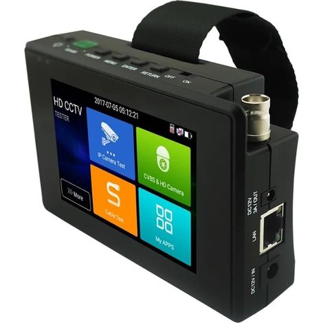 Testeur de vidéosurveillance prenant en charge la caméra IP Moniteur De Testeur De Vidéosurveillance Coaxial HD 4.0 Wirst IPC-1800ADH Plus De 4 Pouces Avec Test De Caméra Tout-en-un 4K H.265 IP CVI TV (1/4)
