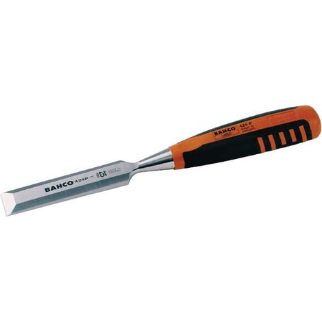 Bahco scalpello per legno lama in acciaio temprato 25 mm argento