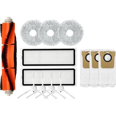 13-teiliger HEPA-Filter für Dreame S10/S10 Pro Saugroboter (Haupt- und Seitenbürste) (1/4)