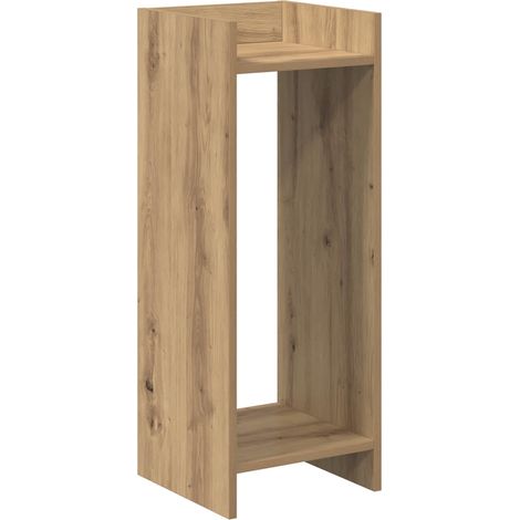 Plant Stand Artisan Oak 30 x 30 x 80 cm Engineered Wood vidaXL