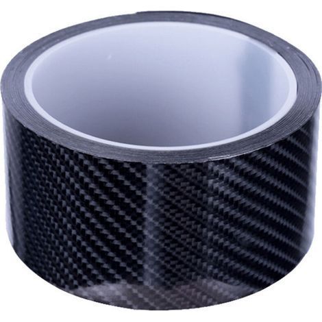 Autocollant Voiture en Fibre de Carbone Noir 5 cm × 3 m – Film Vinyle Auto Adhésif à l’Eau, Sans Bulles et Imperméable pour Moto ou Véhicule (1/5)