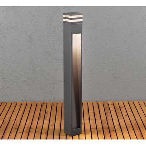 LED Wegeleuchte MASSA aus Aluminium Anthrazit, Höhe 100cm