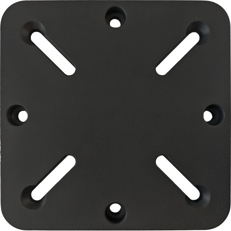 Axi Adaptateur Pour Pied De Parasol En Acier, Noir  Socle, Base Pour Jardin / Terrasse  Convient Aux Parasols Suspendus