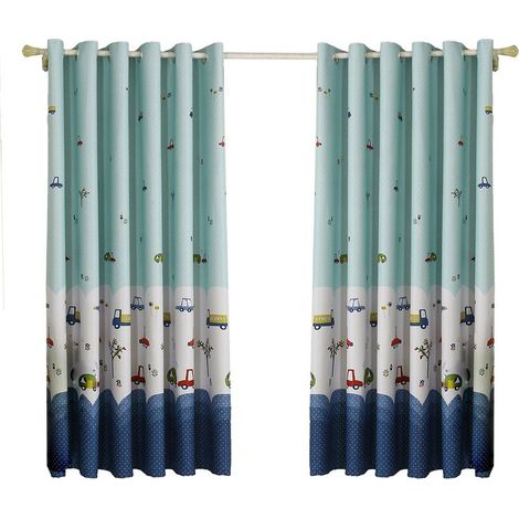 Ensemble de 2 Rideaux en Voile Dégradé à Oeillets - Polyester Changeant de Couleur - Décoration pour Salon, Chambre ou Bureau - Blanc et Gris 130x240cm (1/5)