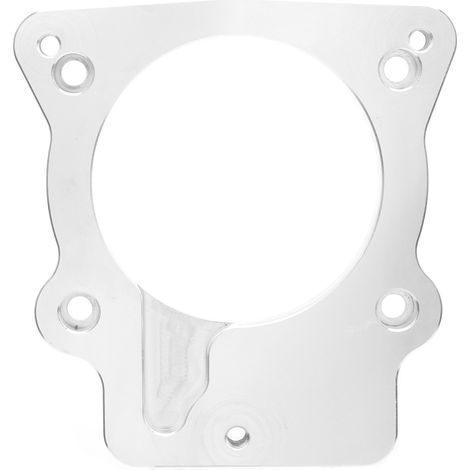 Adaptateur de corps de papillon en aluminium pour moteur Chevrolet Monte Carlo LS4, 4 boulons vers 3 boulons. (1/5)