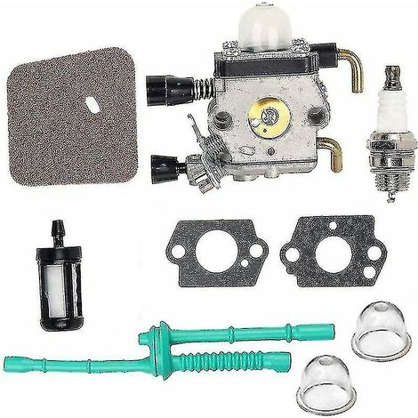 Carburetor Carb Air Filter Kit For Stihl Fs45 Fs46 Fs55 Fc55 Fs38 Hs45 Fs74 Fs75 (1/4)