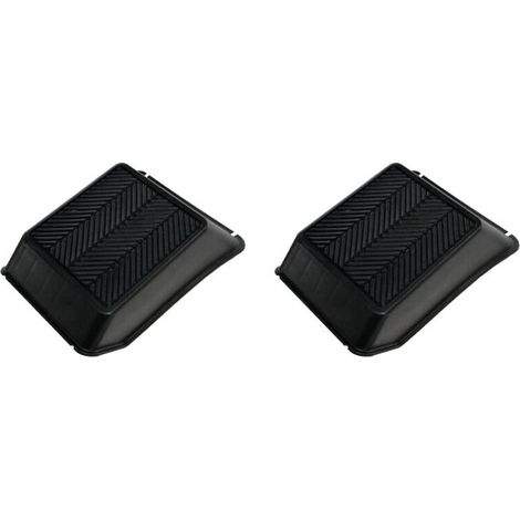 Deux couvre-pédales avant gauche pour conducteur Toyota 4Runner (modèles 2003-2014), références : 58190-35032, 58190-35031, 58190-35030