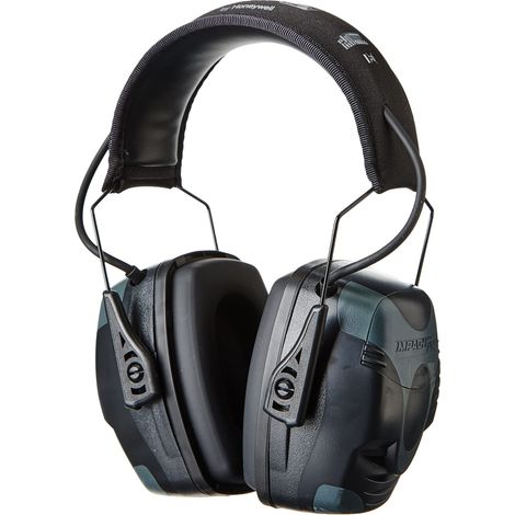 Honeywell Howard Leight Paraorecchie Elettrici ad Alto Impatto, Cuffie Isolanti Acustici, Nero, Unisex, 30% Riduzione Rumore, SNR 33 dB (1/4)