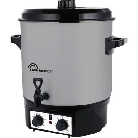 Stérilisateur de bocaux électrique inox 21l 1800w - Little Balance - 3035