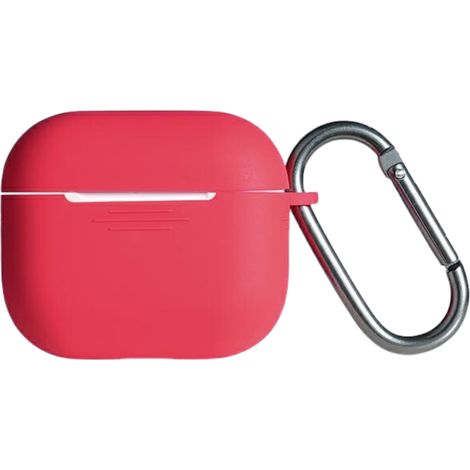 Cover in silicone Beline per AirPods, colore rosso/azzurro.