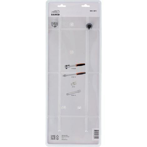 Ensemble d'outils Bahco SB81-SET1 1/2'' 4 unités