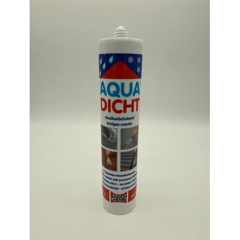 Aqua Dicht 300 ml - spreadable, elastic repair sealant, color gray (1/4)