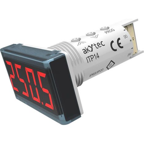 akYtec ITP14 Strumento di misura digitale da pannello Indicatore del processo universale ITP14 (rosso) (1/3)