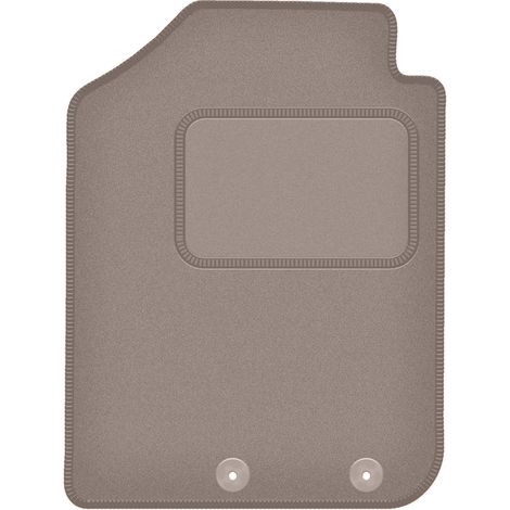 Tappetino in velluto per guidatore per: Dacia Spring hatchback (2021-) beige