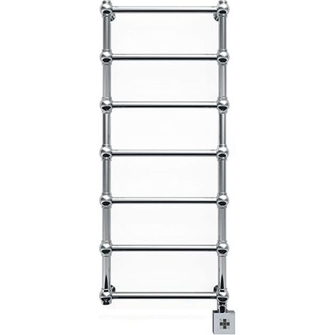 Scaldasalviette elettrico cromato - (HxL) 800x504mm - 100 Watts - 120 Watt - RET800-504E8CRO