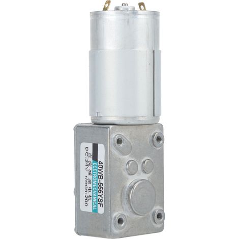 Moteur à engrenage à vis sans fin à Turbine, grande Torsion, contrôle de basse vitesse, Mini 2 voies DC24V XD40WB-555YSF200rpm/min (1/5)