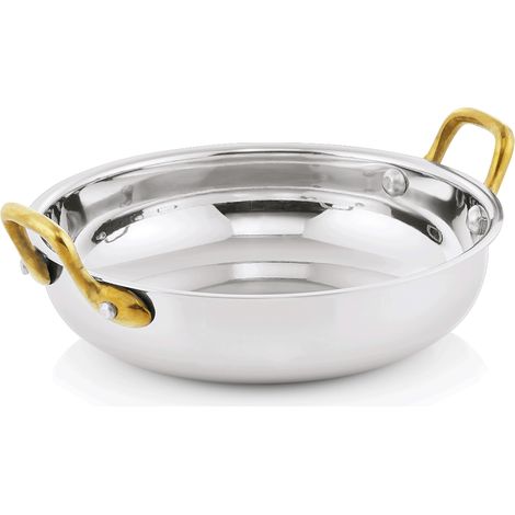 Cuvette de service en Acier au nickel-chrome H 75 mm Ø 180 mm - Was Germany