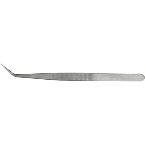 1 Paar spitze, abgewinkelte Pinzette, 150 mm MAXICRAFT