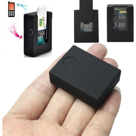 Monitoraggio audio GSM in tempo reale – Dispositivo spia N9 con richiamata automatica – Portata del microfono di 7 m – Colore nero (1/4)
