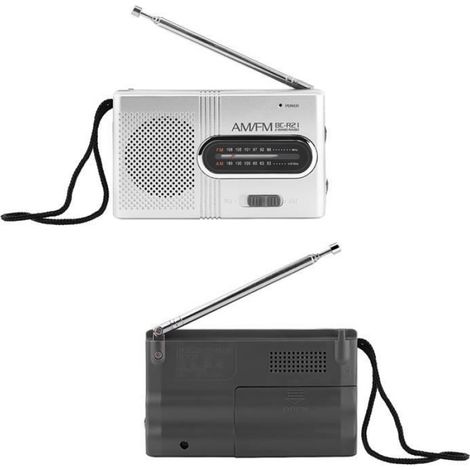 Radio Portable AM-FM Ondes Courtes Radio Transistor Récepteur Stéréo HB058 (1/4)