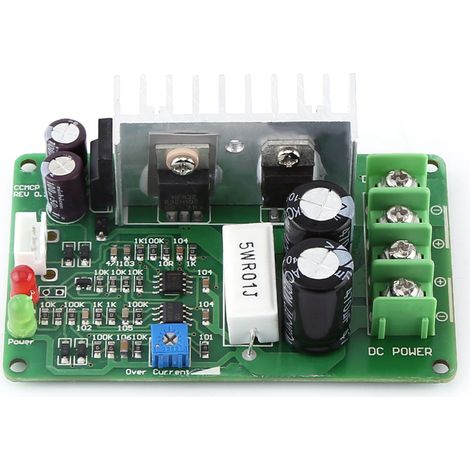 12V/24V/36V 15A PWM-Gleichstrommotor-Drehzahlregler mit Potentiometer und Überlastschutz (1/5)