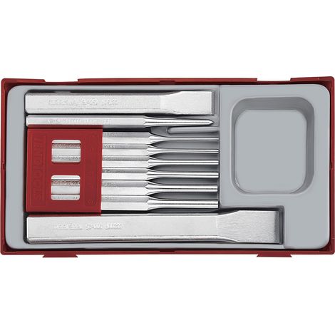 Ensemble de broyeurs de copeaux  TENGTOOLS TTPC09 9 Pièces 69220101 (1/2)