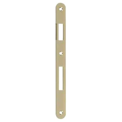 Contropiastra per Serratura Patent Grande Yale Bonaiti Cromo Opaco (1/3)