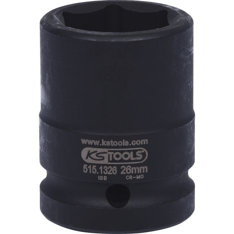 Douille a chocs 6 pans 3/4 26mm sur carte - KSTOOLS - 515.1326-E (1/2)