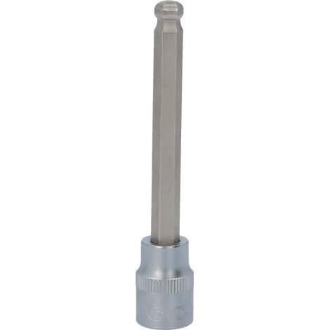 KS Tools 3/8 Bit-Stecknuss Innensechskant mit Kugelkopf, lang, 8 mm (1/5)