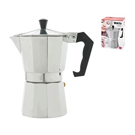 Caffettiera Mokita Home in alluminio da 6 tazze (1/3)