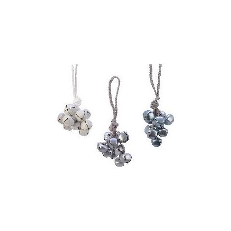 PENDAGLIO CAMPANELLE AZZURRO/BIANCO/GRIGIO ASS  20 PREZZO CAD UNO