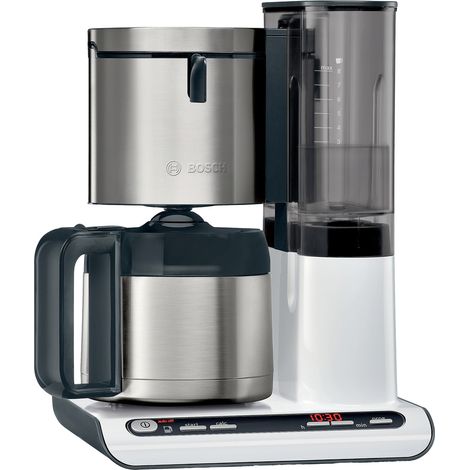 Bosch TKA8A681 Filterkaffeemaschine Edelstahl Weiß (1/5)
