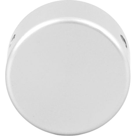 Capuchon de pédale d'effet guitare argenté en aluminium, accessoire de remplacement pour footswitch avec clé (1/5)