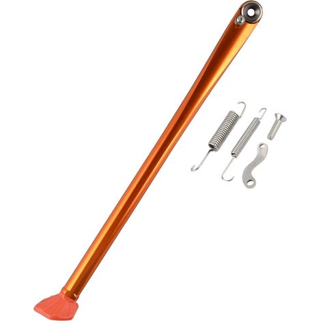 Soporte para caballete, aluminio resistente, fácil instalación, color naranja. (1/2)