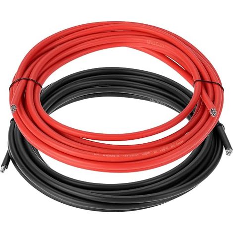 Vehicle cable 6 mm², silicone cable 5 m red (1/5)