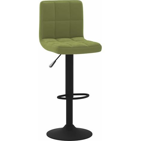 Maison Exclusive - Barhocker Hellgrün Samt (1/5)