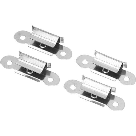 Lot de 16 pinces à ressort pour lit en verre, clips inoxydables pour plateau Ender 3 Pro/V2, fixations métalliques pour imprimante 3D, accessoires de maintien robustes. (1/5)