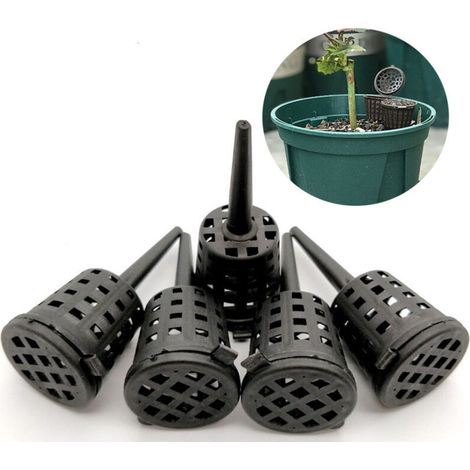 5 Paniers à Engrais avec Couvercle, Boîte à Engrais Portable pour Racines, Panier à Engrais pour Plantes Aquatiques, pour Aquarium et Reproduction de Plantes (1/4)
